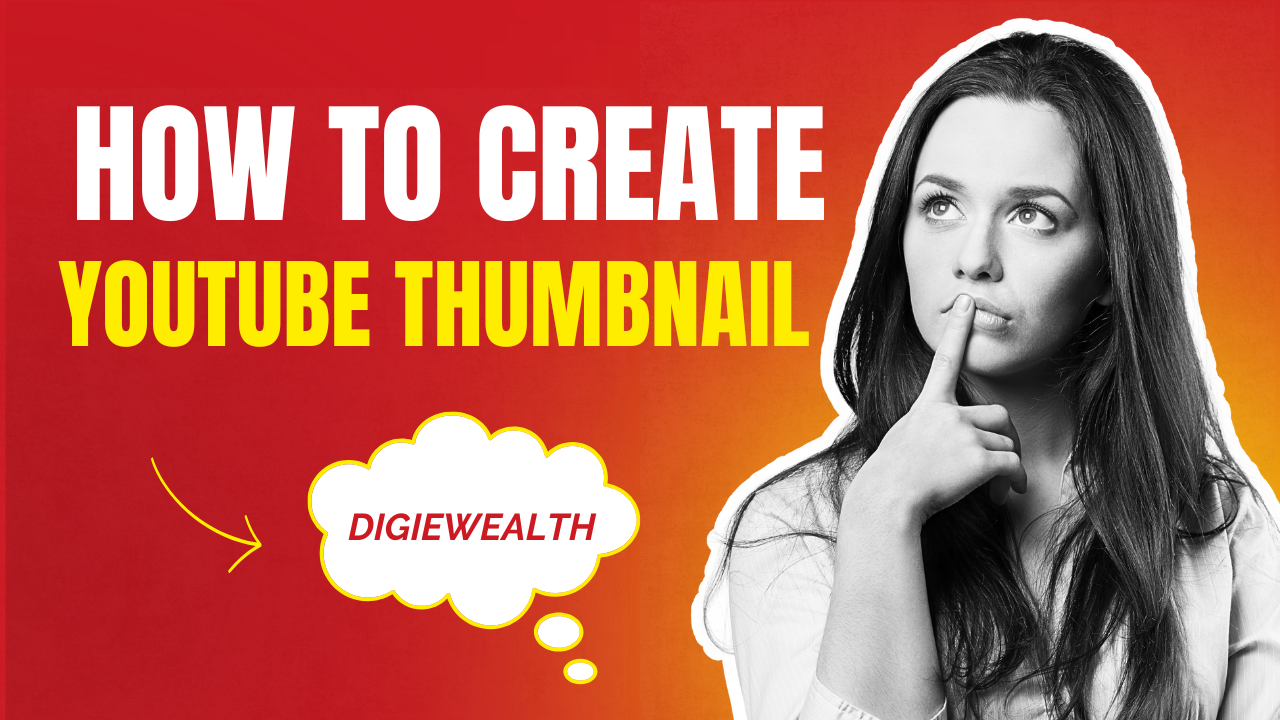 create YouTube thumbnail